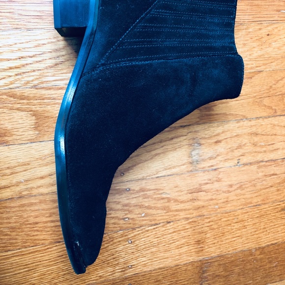 Marc Fisher black suede boots - Picture 3 of 4